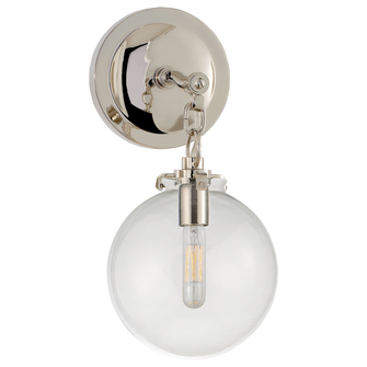 Katie Small Globe Sconce (279|TOB 2225PN/G4-CG)