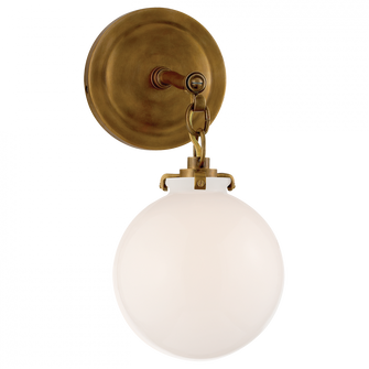 Katie Small Globe Sconce (279|TOB 2225HAB/G4-WG)