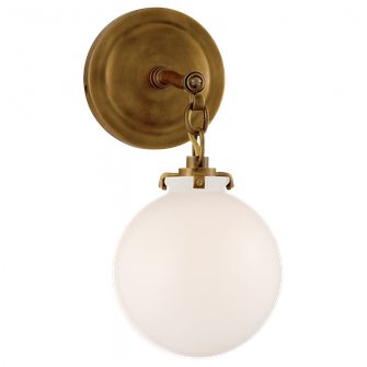 Katie Small Globe Sconce (279|TOB 2225HAB/G4-WG)