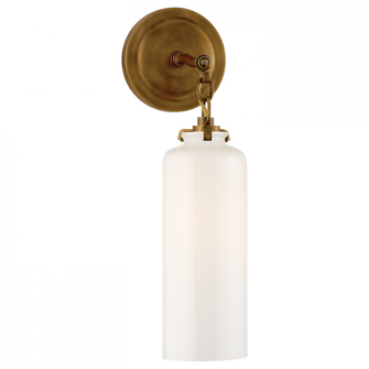 Katie Small Cylinder Sconce (279|TOB 2225HAB/G3-WG)