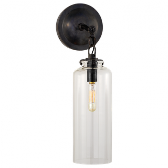Katie Small Cylinder Sconce (279|TOB 2225BZ/G3-CG)