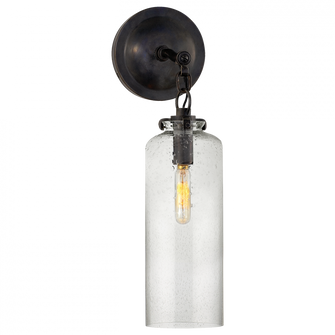 Katie Small Cylinder Sconce (279|TOB 2225BZ/G3-SG)