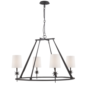 Etoile Round Chandelier (279|S 5315BR-NP)