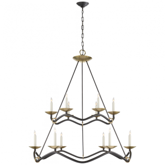 Choros Two-Tier Chandelier (279|S 5041AI)
