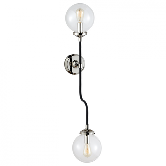Bistro Double Wall Sconce (279|S 2022PN-CG)