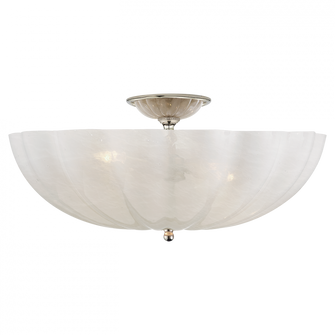 Rosehill Large Semi-Flush Mount (279|ARN 4001PN-WG)
