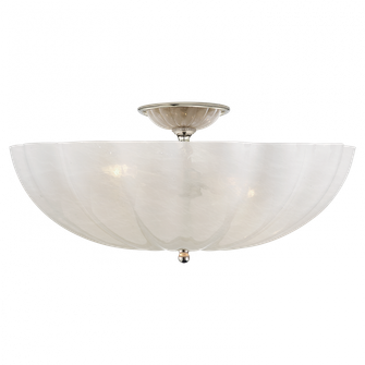 Rosehill Large Semi-Flush Mount (279|ARN 4001PN-WG)