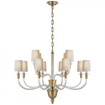Vivian Large Two-Tier Chandelier (279|TOB 5033HAB-NP)