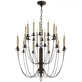 Erika Two-Tier Chandelier (279|TOB 5205AI)