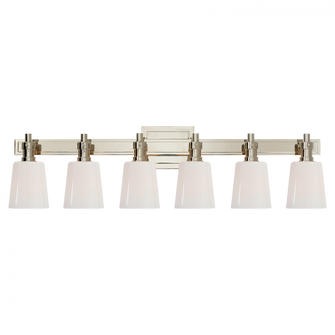 Bryant Six-Light Linear Bath Sconce (279|TOB 2154PN-WG)