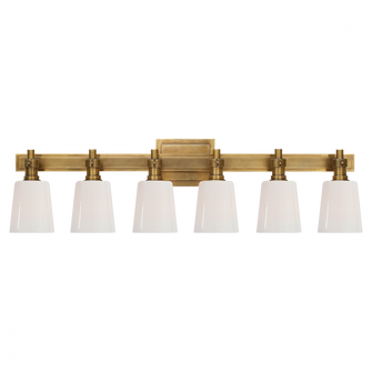 Bryant Six-Light Linear Bath Sconce (279|TOB 2154HAB-WG)