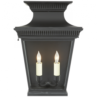 Elsinore Medium 3/4 Wall Lantern (279|CHD 2950BLK)