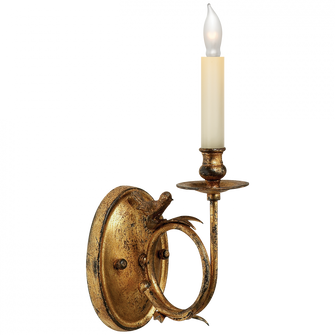 Perching Bird Sconce (279|CHD 1158GI)