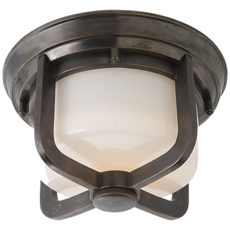 Milton Short Flush Mount (279|TOB 4011BZ-WG)