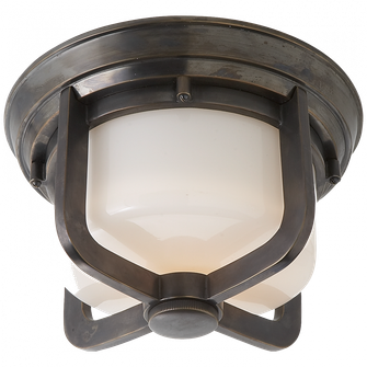 Milton Short Flush Mount (279|TOB 4011BZ-WG)