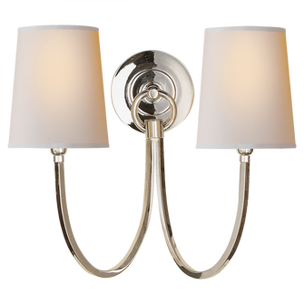 Reed Double Sconce (279|TOB 2126PN-NP)