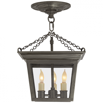 Cornice Semi-Flush Lantern (279|SL 5870BZ)