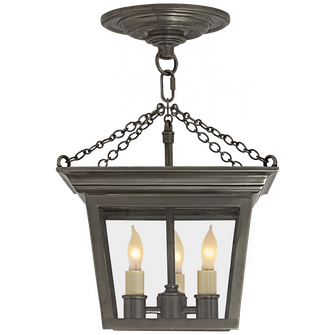 Cornice Semi-Flush Lantern (279|SL 5870BZ)