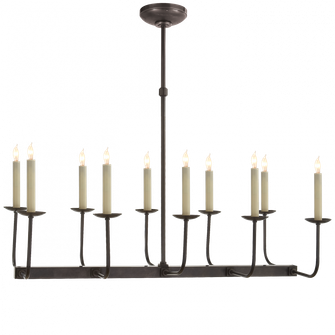 Linear Branched Chandelier (279|SL 5863BZ)