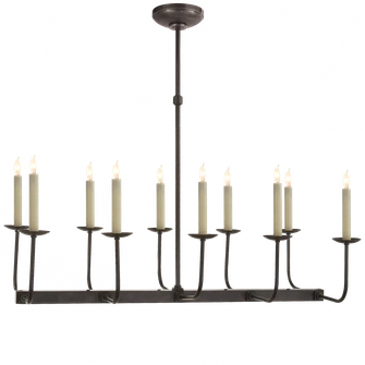 Linear Branched Chandelier (279|SL 5863BZ)