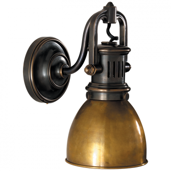 Yoke Suspended Sconce (279|SL 2975BZ-HAB)