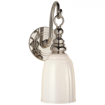 Boston Loop Arm Sconce (279|SL 2934PN-WG)