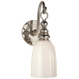 Boston Loop Arm Sconce (279|SL 2934PN-WG)