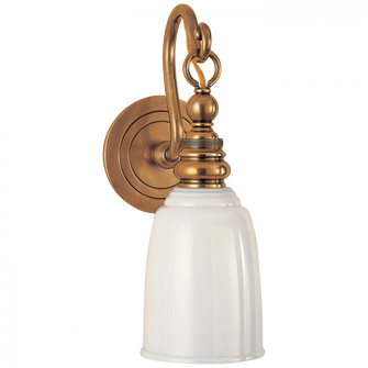 Boston Loop Arm Sconce (279|SL 2934HAB-WG)