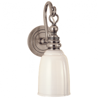 Boston Loop Arm Sconce (279|SL 2934AN-WG)