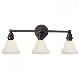 Boston Functional Triple Light (279|SL 2933BZ/SLEG-WG)