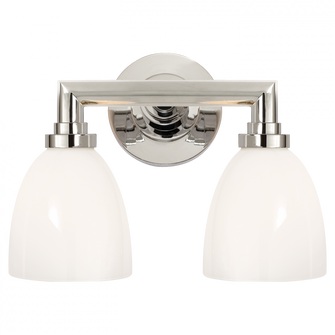 Wilton Double Bath Light (279|SL 2842PN-WG)