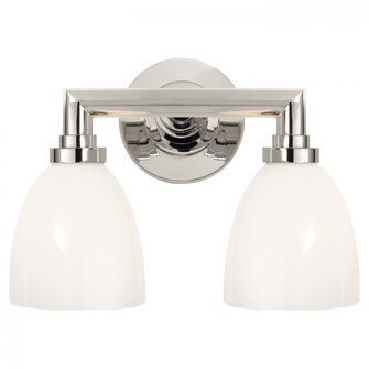 Wilton Double Bath Light (279|SL 2842PN-WG)
