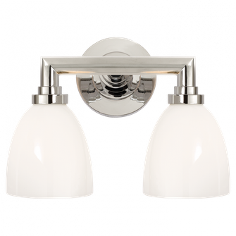 Wilton Double Bath Light (279|SL 2842PN-WG)