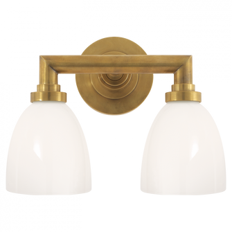 Wilton Double Bath Light (279|SL 2842HAB-WG)