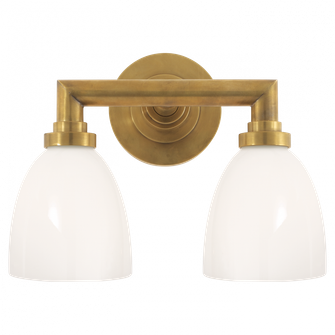 Wilton Double Bath Light (279|SL 2842HAB-WG)
