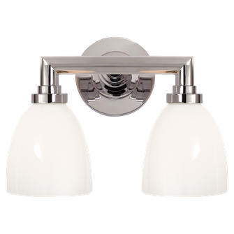 Wilton Double Bath Light (279|SL 2842CH-WG)