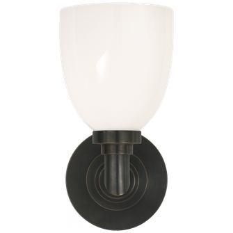 Wilton Single Bath Light (279|SL 2841BZ-WG)