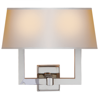 Square Tube Double Sconce (279|SL 2820PN-NP2)