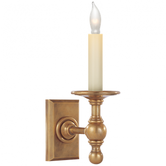 Single Library Classic Sconce (279|SL 2813HAB)