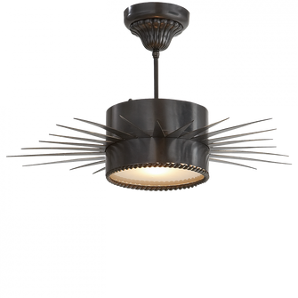 Soleil Medium Semi-Flush (279|SK 5201BZ)