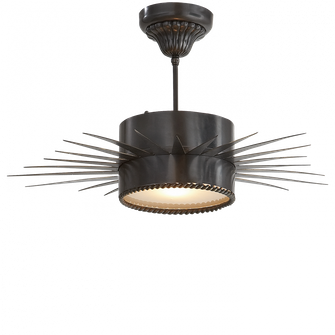 Soleil Medium Semi-Flush (279|SK 5201BZ)