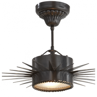 Soleil Small Semi-Flush (279|SK 5200BZ)