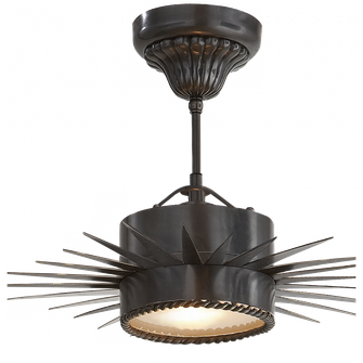 Soleil Small Semi-Flush (279|SK 5200BZ)