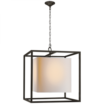 Caged Medium Lantern (279|SC 5160BZ)