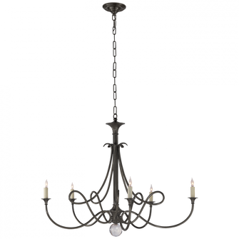 Double Twist Large Chandelier (279|SC 5005BZ)