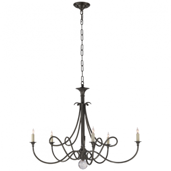 Double Twist Large Chandelier (279|SC 5005BZ)