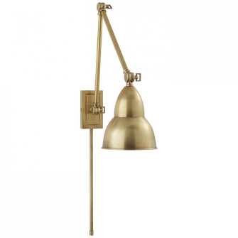 French Library Double Arm Wall Lamp (279|S 2602HAB)