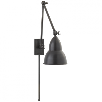 French Library Double Arm Wall Lamp (279|S 2602BZ)