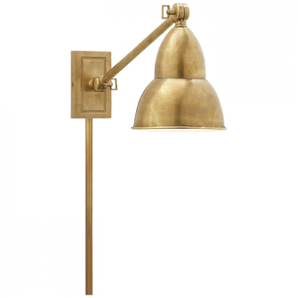 French Library Single Arm Wall Lamp (279|S 2601HAB)