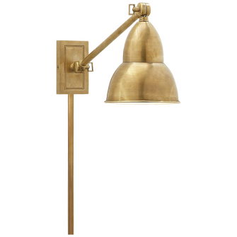 French Library Single Arm Wall Lamp (279|S 2601HAB)